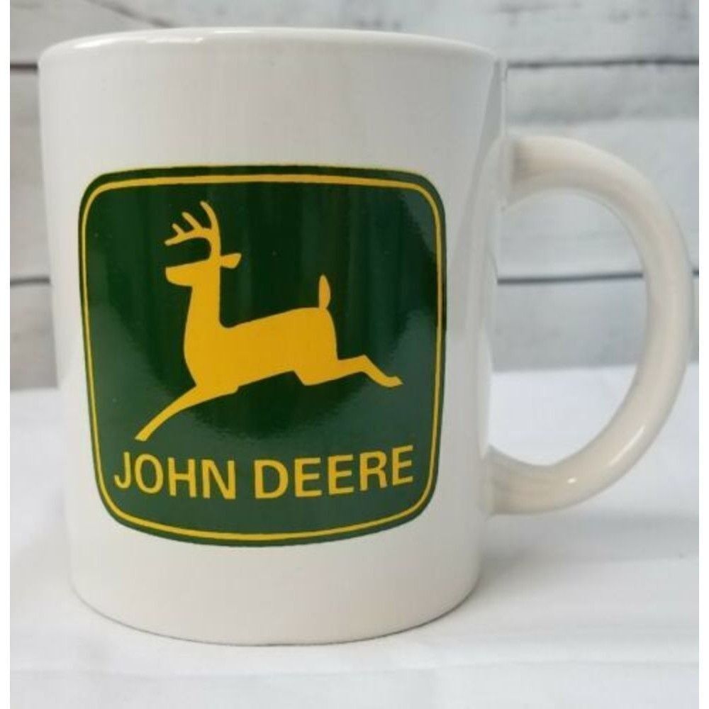 John Deere Mug Licensed Product Marketed By Gibson Coffee Tea Hot Coco Mug Cup..